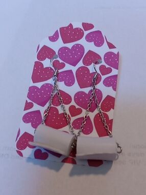Toilet Paper Roll Earrings